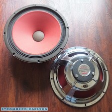 Par de woofers Stromberg-Carlson 12" de colección de altavoces RS-404, EE. UU. 1959—excelente