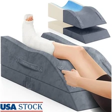 Adjustable Leg Elevation Pillow Memory Foam Ergonomic Non-Slip Support Recovery