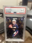 Drake Maye 2024 Panini Prizm #2 Prizmatic Rookie RC PSA 8