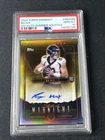 2024 Topps Midnight Bo Nix Summer Solstice Rookie Auto Gold /50 PSA 10 Broncos