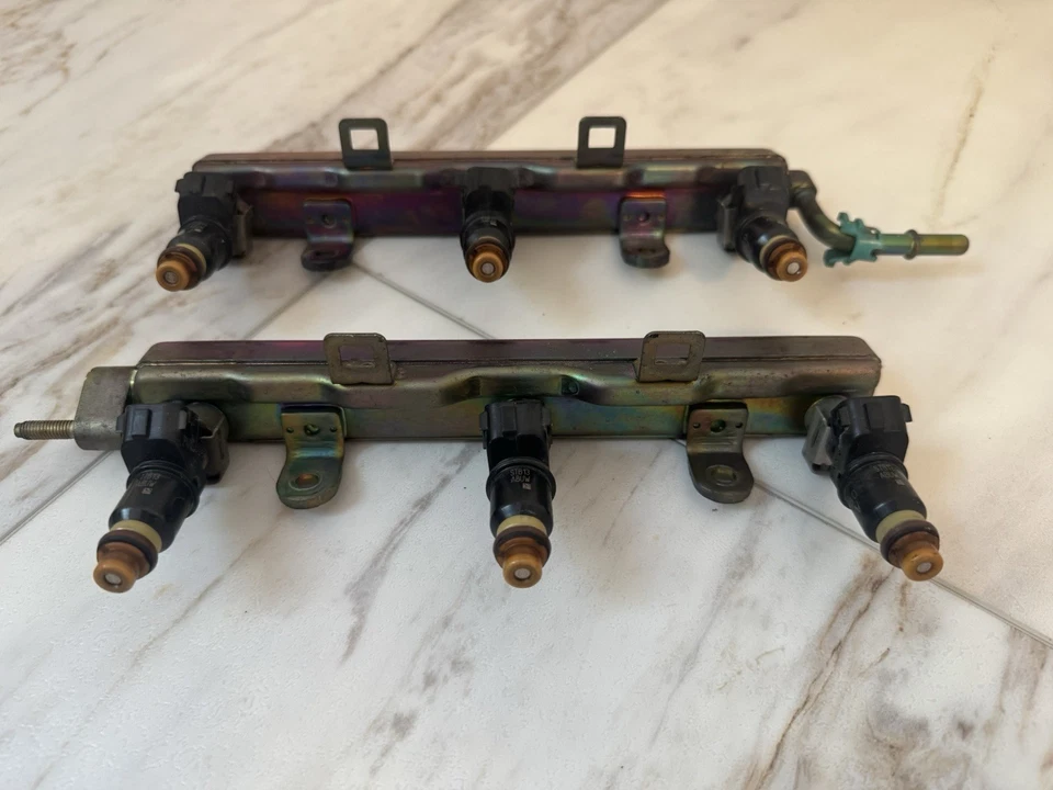 Inyectores Acura TL 2004-2008/rieles de combustible delanteros/traseros RDAA0F4-014356 RDAA0R4-014323 Foto 3 de 4