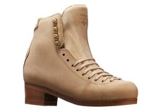 Graf Edmonton Special Figure Skate Boots Beige Width Large NEW FREE POST AU