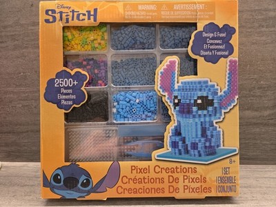 Disney Stitch Pixel Beads Creations Design & Fuse 2500+ Pieces Ironing Sheets