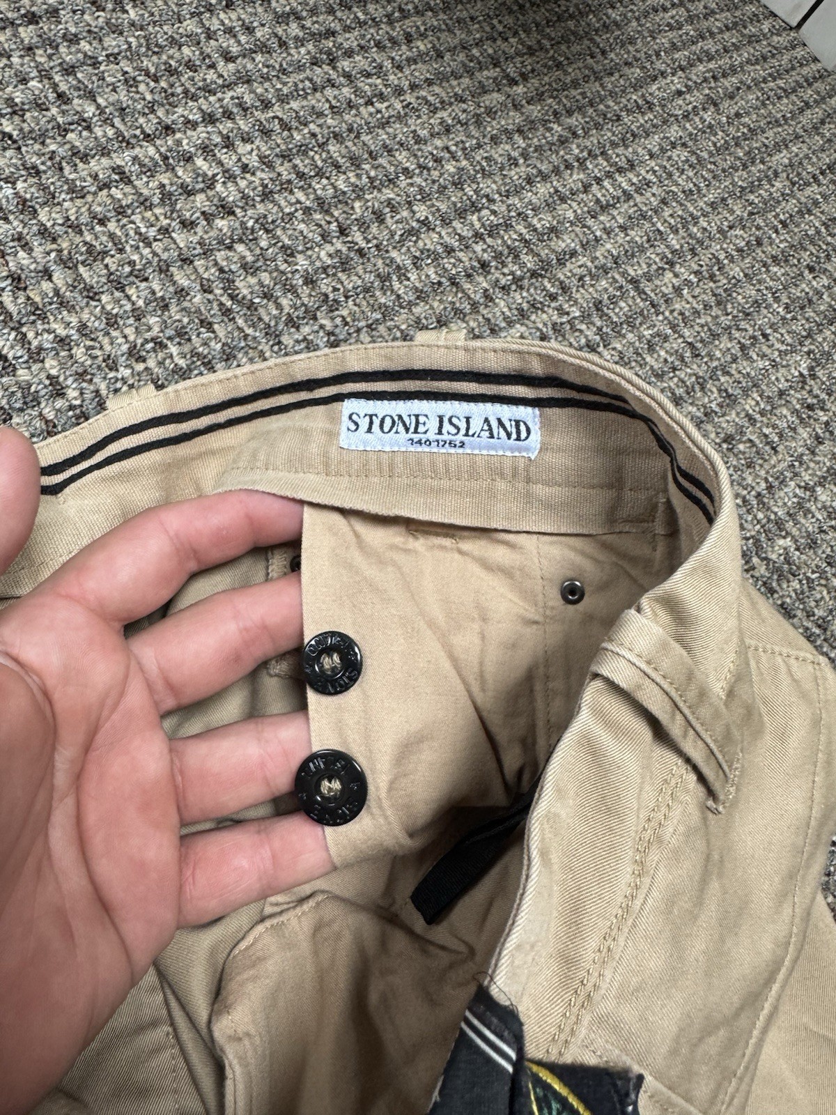 Stone Island Trousers Vintage 90s Italy Massimo Osti pants thumbnail 10