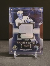 2025-26 SP Game Used NHL Masters Chandler Stephenson /299 Seattle Kraken #NM-24