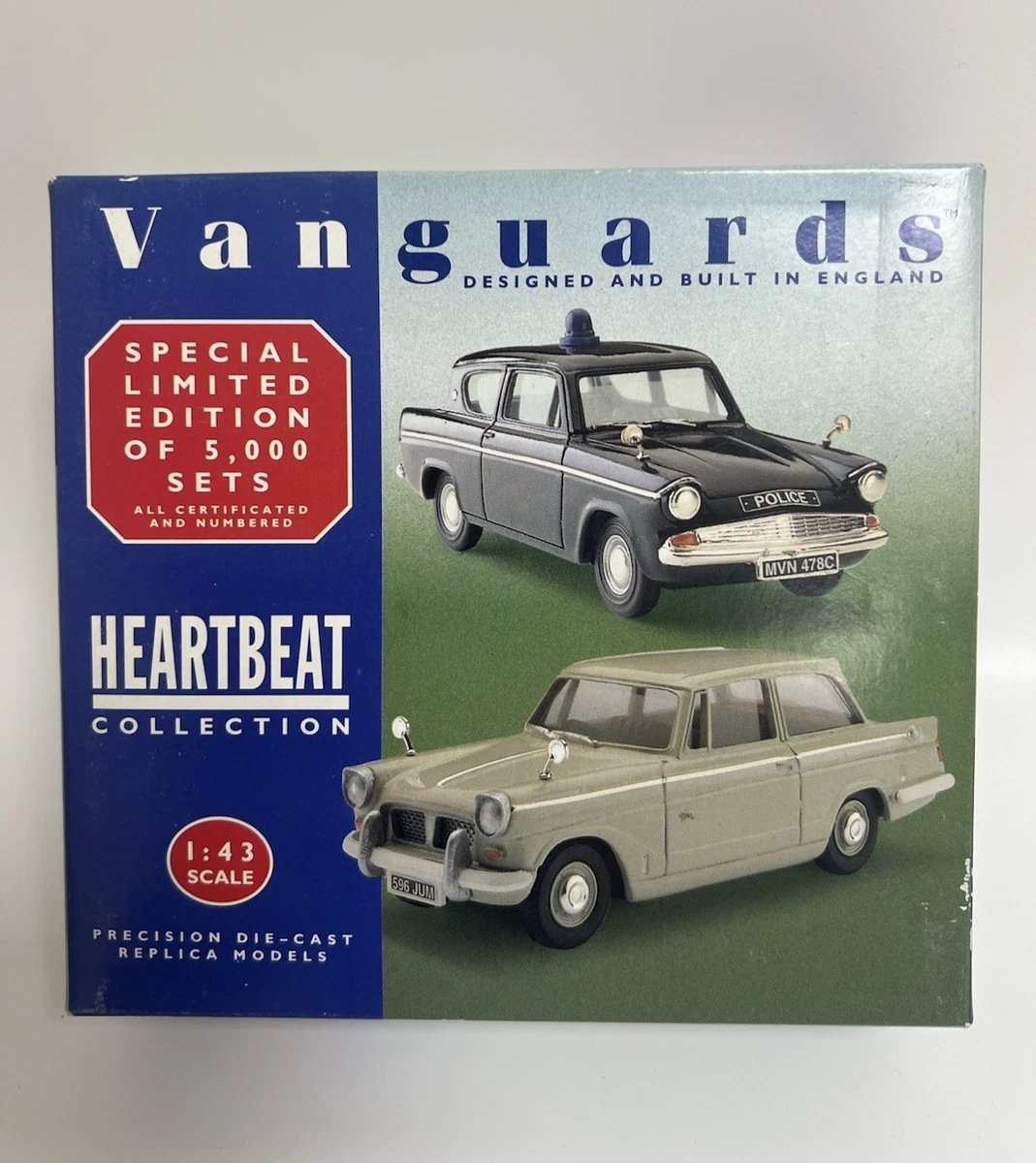 Vanguards Heartbeat set Ford Anglia + Triumph H.. | Köp på (722929000