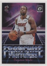2018-19 Panini Donruss Optic Franchise Features Purple Prizm Dwyane Wade HOF 9cf