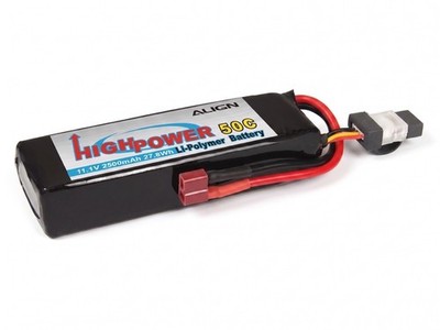 Align LiPo Akku 3S 2500mAh (T-Type): HBP25001T