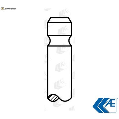 3x EINLASSVENTIL V94368 FÜR VF8CLBFF8BF8CVLQ2 0.8L F8C 0.8L 3cyl