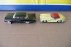 VINTAGE CORGI DUO 223 CHEVROLET IMPALA/303 MERCEDES BENZ 300SL CONVERTIBLE 1960s
