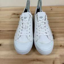 UGG Australia canvas casual sneakers Women's 6.5 White