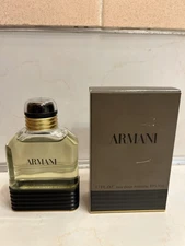 Vintage Armani Eau Pour Homme 1.7oz Mens Splash Cologne Classic Original 901-19