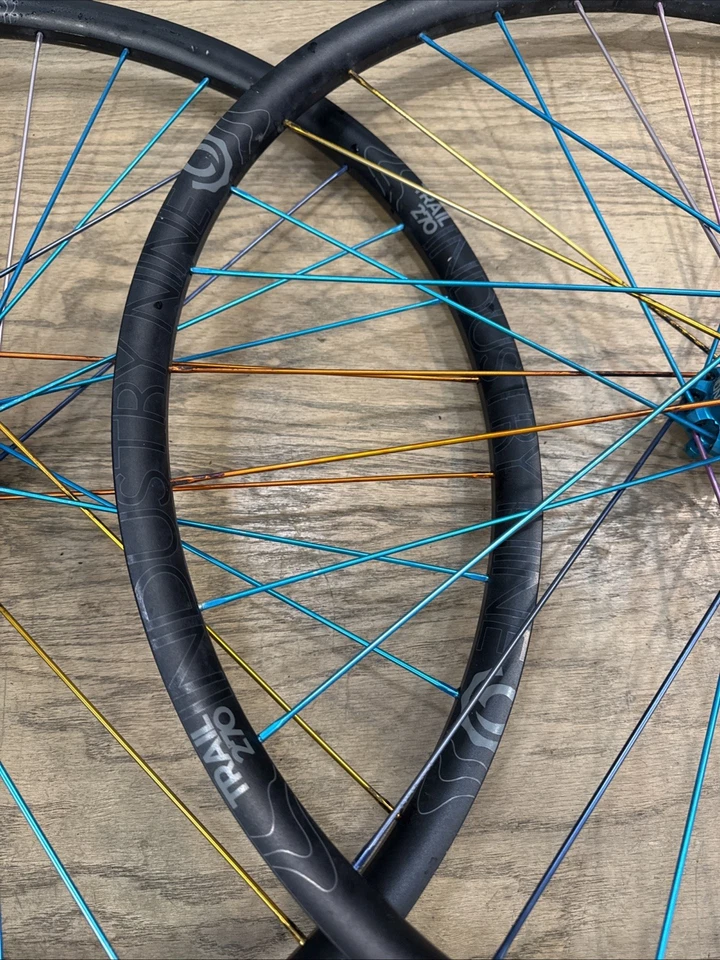 "Juego de ruedas para bicicleta de montaña multicolor Industry Nine Trail 270 29"" Boost HG Hydra" Foto 3 de 4