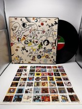 LED ZEPPELIN III 1970 SD 7201 w/ WORKING WHEEL  Sleeve 1st Shell Press Vinyl EX