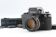 [N MINT W/Strap] Nikon F2 AS Film Camera Black 35mm SLR Ai-s 50/F1.4  From JAPAN