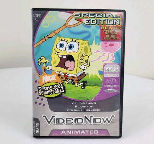 Sponge Bob Square Pants Jellyfishing Video Now Interactive System PVD Game SB12