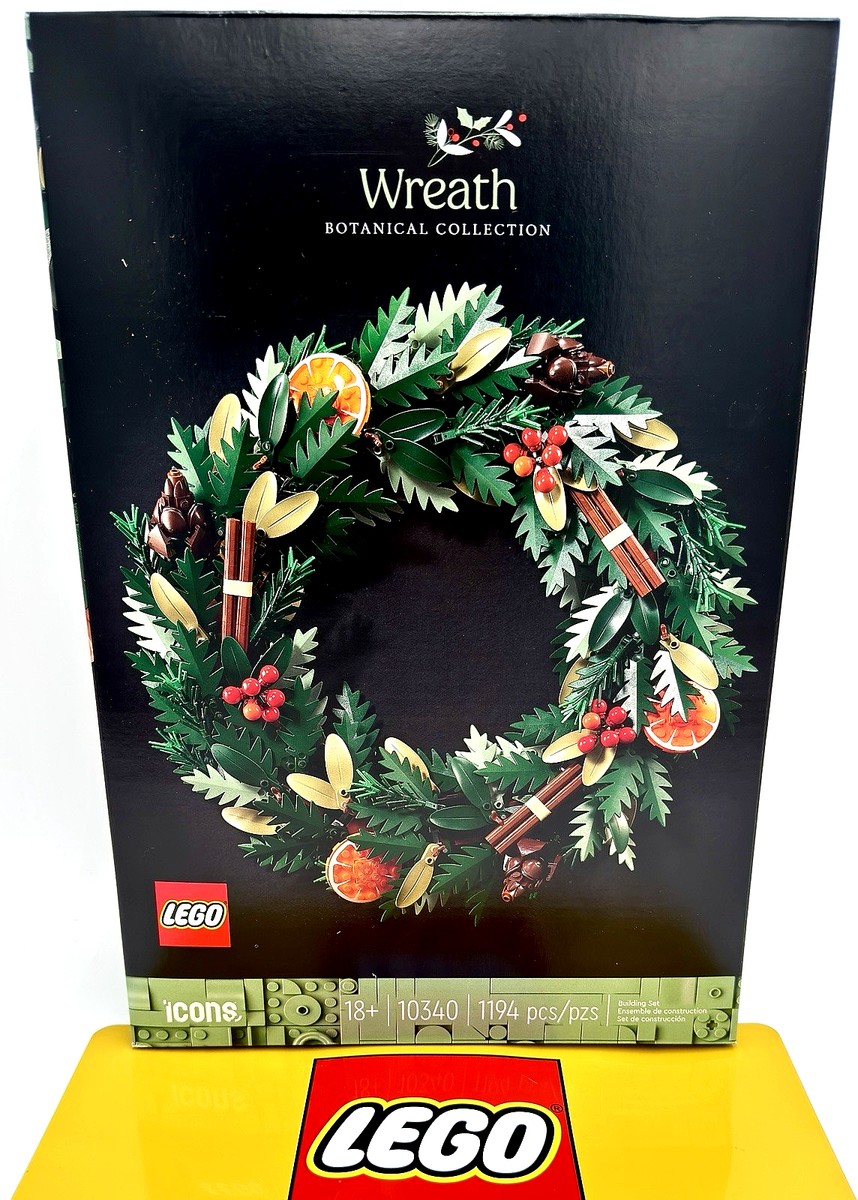LEGO Icons 10340: Botanical Collection- Wreath (Christmas🎄) | eBay
