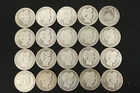 NobleSpirit (TSC) VALUABLE 1/2 Roll (20) BARBER 25c Mixed Dates AS FOUND #2
