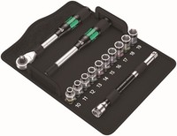 Zestaw Kluczy Nasadowych Z GrzechotkĄ Zyklop Hybrid 1/2'' Wera