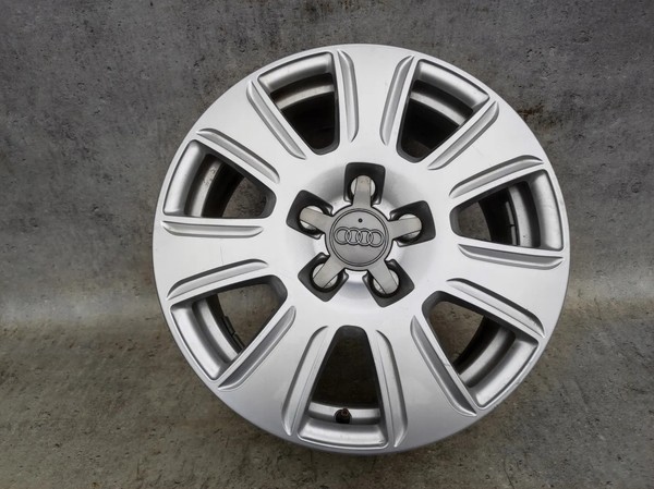 1X Cerchio In Lega 16 Pollici 6.5" 5X112 8U0601025Q Audi Q3 Rim Wheel-image