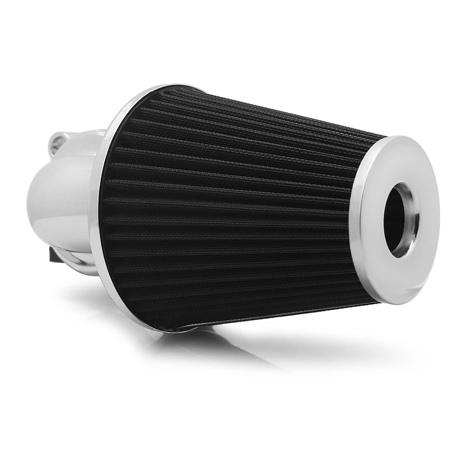 Filtro de aire de cono cromado para Harley Touring FLHT Ultra FLHTCU Limited FLHTK 08-16  Foto 4 de 4