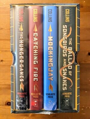 Hunger Games 4-Book Hardcover Box Set (the Hunger Games, Catching