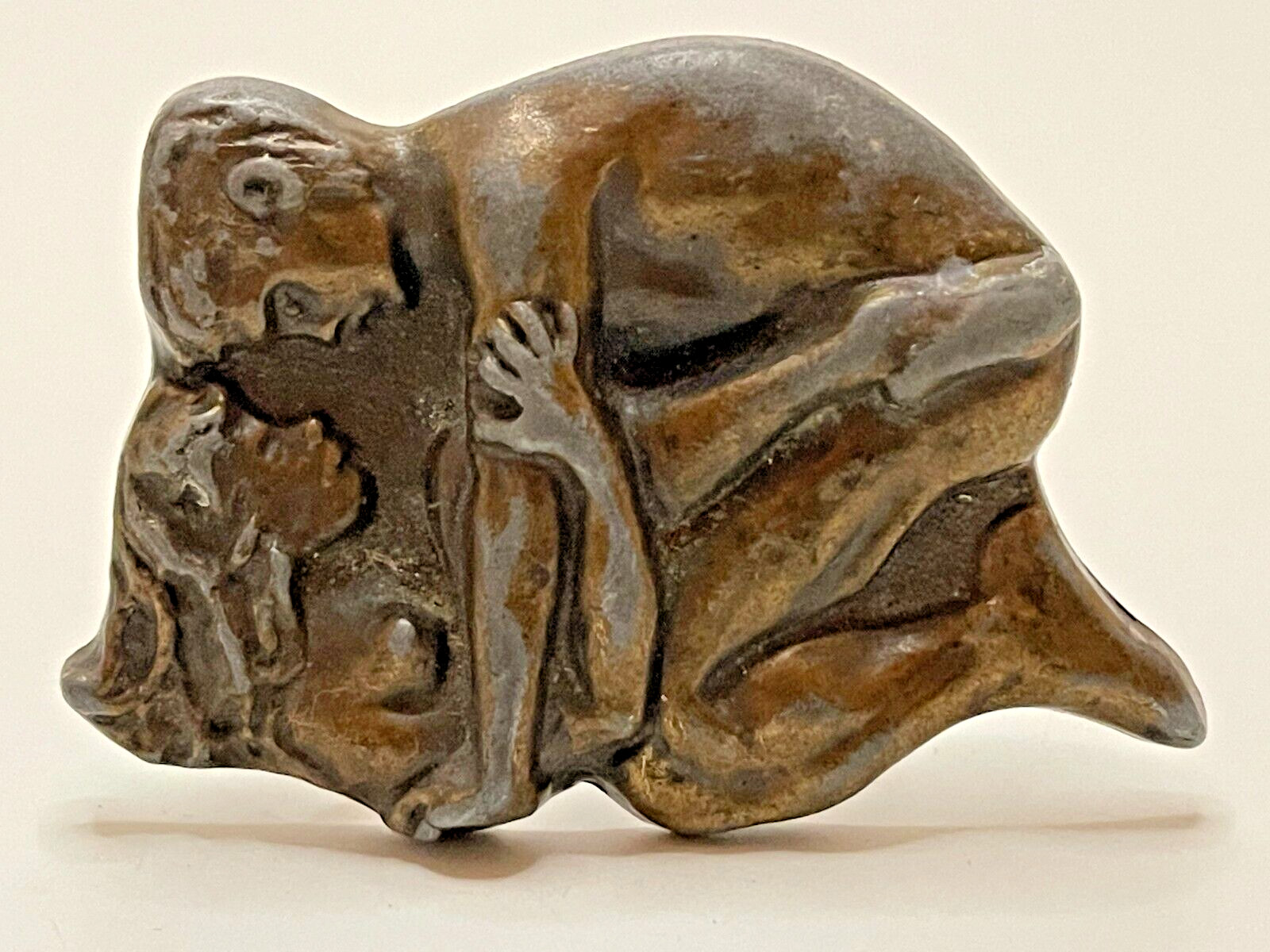 Vintage Kama Sutra Erotic Sex Position Bronze Coated … - Gem