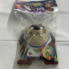 McDonalds SPACE JAM Taz Plush Toy WB Looney Tunes NEW Sealed Vintage 1996