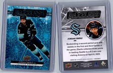 2023-24 Upper Deck Series 1 Dazzlers Blue #DZ-40 Jordan Eberle
