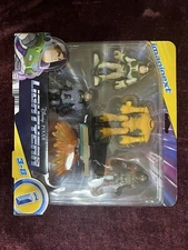 Imaginext Lightyear Zap Patrol Action 4 Figure Playset Childrens Toy