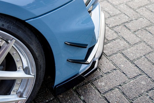 4 tlg. Spoilerecken Flaps Canards Luftführung aus ABS für Audi R8 4S Facelift - Bild 4 von 4