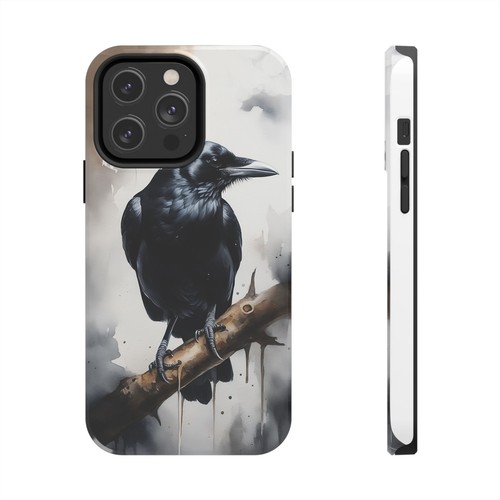 Crow Goth Handyhülle Gothic Handyhüllen Rabe Case iPhone Hülle Samsung Case - Bild 19 von 38