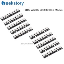 5/10pcs 8Bits WS2812 5050 RGB Full Color LED Module Light Individual Addressable