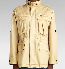 G-star Raw Field Overshirt Jacket Wmn*bnwt*size-m*hemp Vintage Biege*