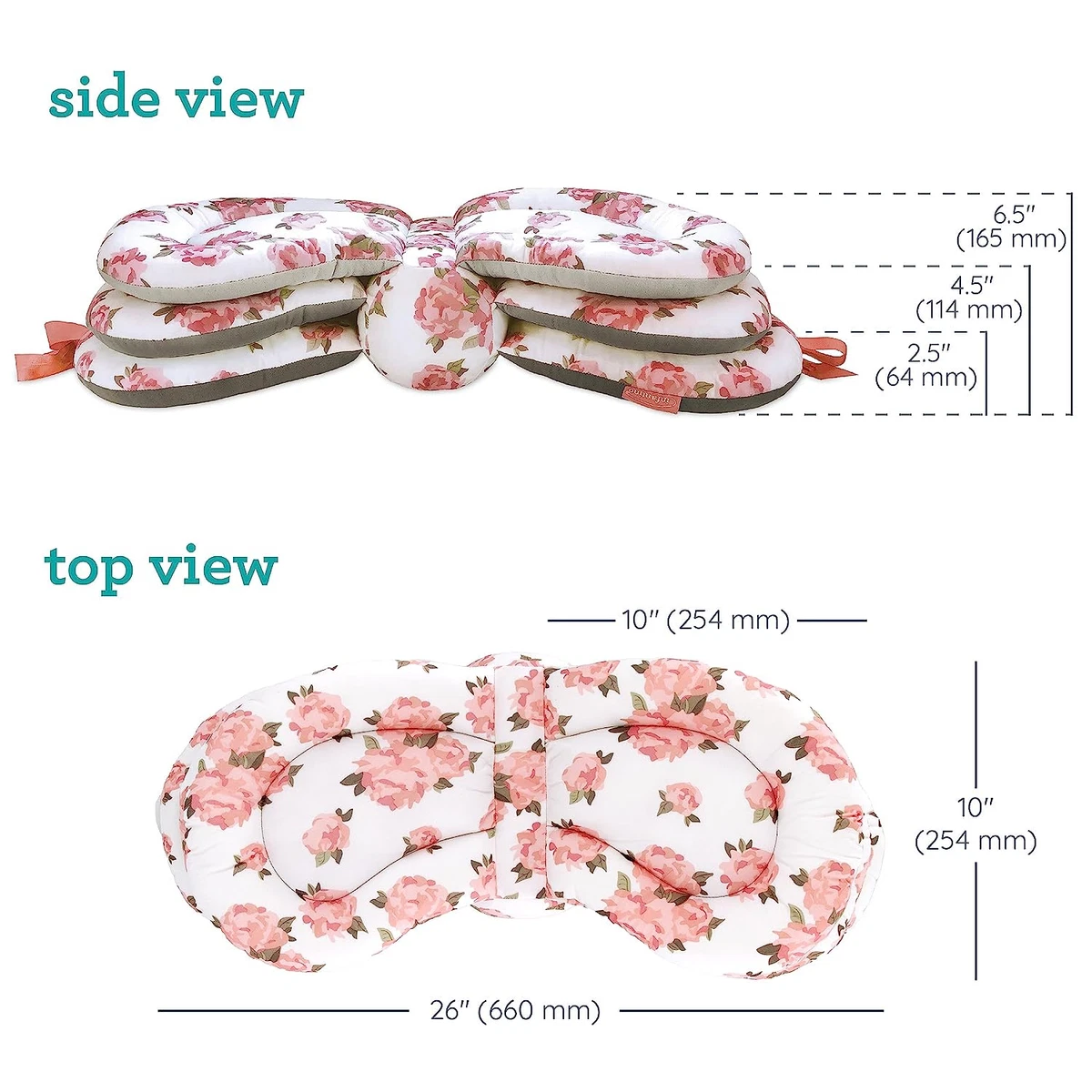 Infantino Elevate Adjustable Nursing and Breastfeeding Pillow