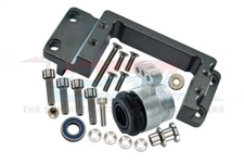 GPM Alum Servo Mount + 25T Servo Horn w/ Built-In Spring Grey 1/5 Kraton/Outcast