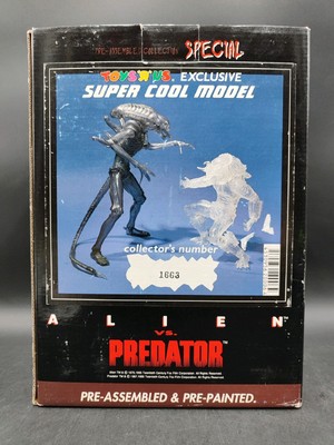 Medicom Toy Alien vs Predator 8'' Actionfigur 2er Set Special Ed. klares modell