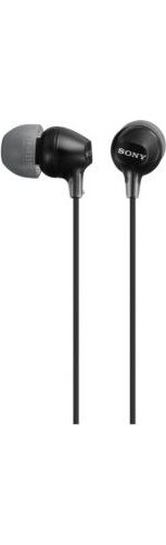 Auricolari Cuffie Stereo MP3 Cavo Jack 3.5 mm colore Nero Sony MDREX15LPB