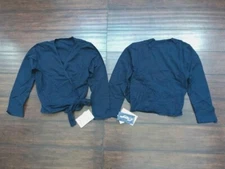 NWT Capezio #CC850 Adult L / XL Navy Ballet Knit Wrap Dance Top
