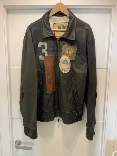 chaqueta cuero La Martina xxl | eBay