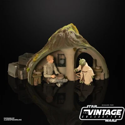 LANDSPEEDERLUKE Yoda's Hut Diorama 1:18 Star Wars ESB The Vintage Collection TVC Scale