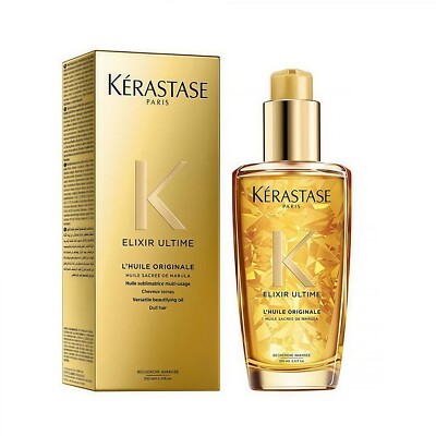 New packaging Kerastase Elixir Ultime L'Huile Original Hair Oil 3.4 fl. oz