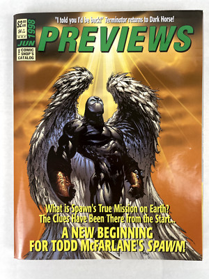 Previews Magazine Vol VIII, #6 (June, 1998) SPAWN COVER | eBay