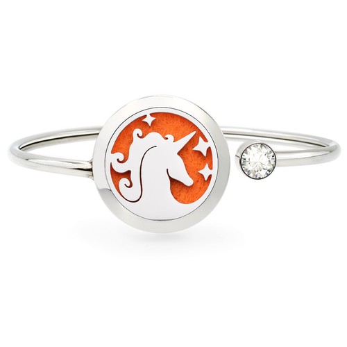 25mm  Rotatable Perfume Bangle Bracelet  Diffuser Essential Aromatherapy Locket - Picture 125 of 209