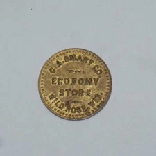 VTG CA Smart Economy Store Wild Rose WI WIS Wisconsin Merchandise Token