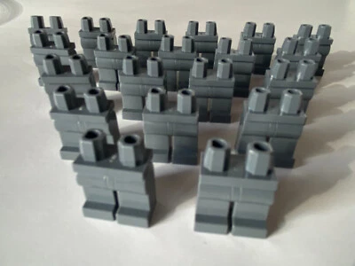 LEGO® 20 x dunkelgraue Beine / dark bluish gray / Neuware