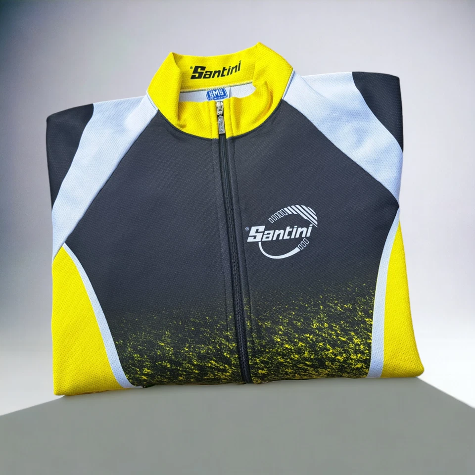 Chaqueta de Ciclismo Santini SMS Wind Tex Hecha en Italia Talla XL Foto 2 de 4