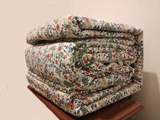 2PC 3PC 4PC Martha Stewart 100 Cotton Floral Sheet Set: Twin, Full, Queen, King