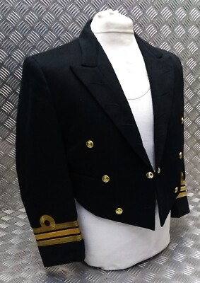 Vintage Mess Dress Officer' Jacket Royal Navy Commander Rank