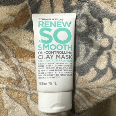 Formula 10.0.6  Renew SO Smooth oil-controlling clay mask